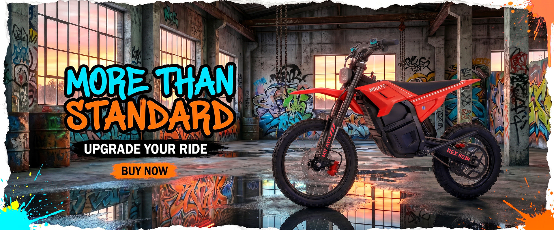 MIHAYO REX 60 electric dirt bike off-road 5500W