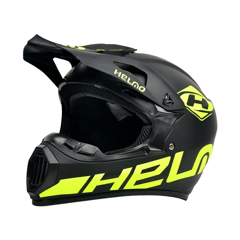 MIHAYO Off-Road Helmet-Black/Neon Yellow
