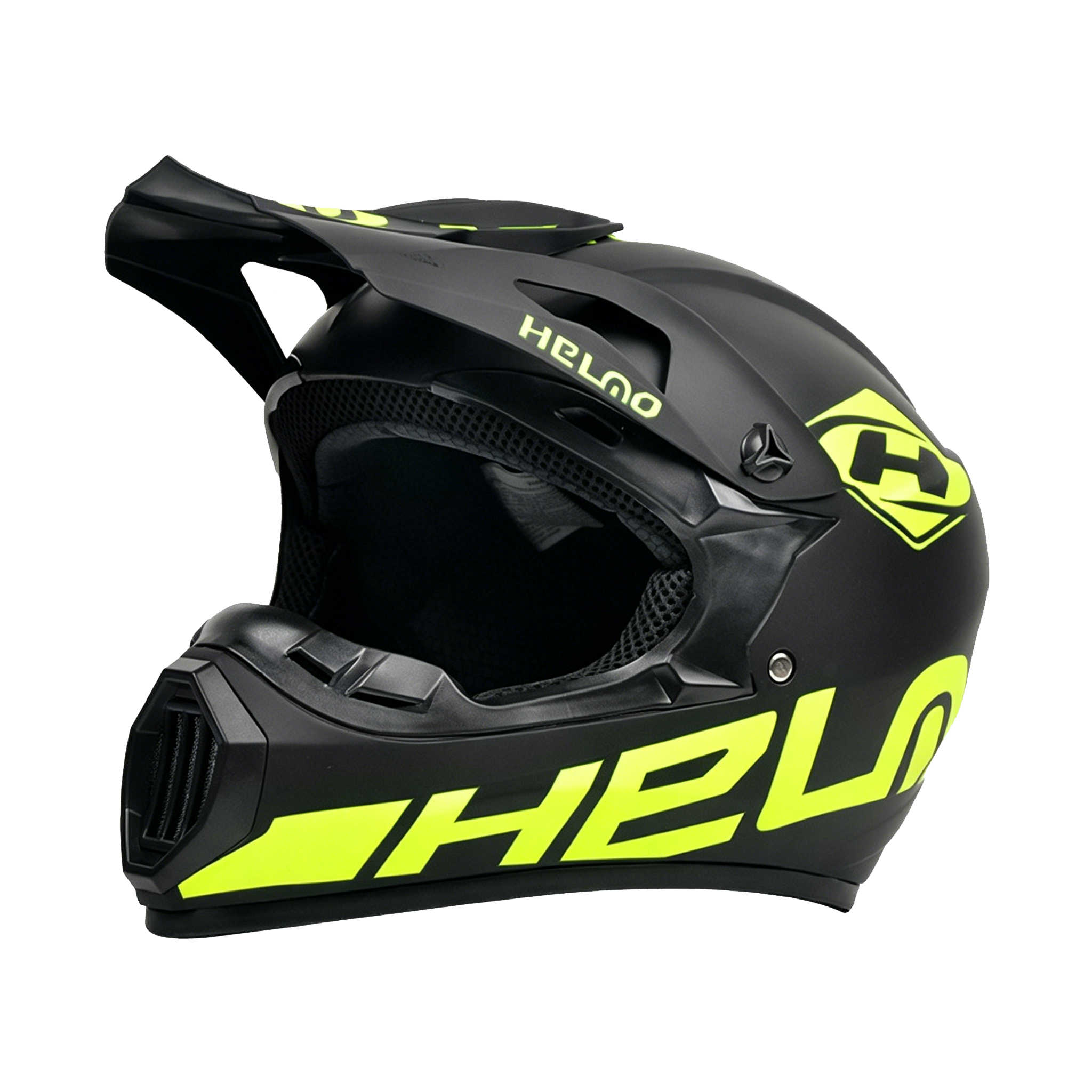 MIHAYO Off-Road Helmet-Black/Neon Yellow