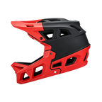 MIHAYO Full-Face Helmet-Black/Flame Red