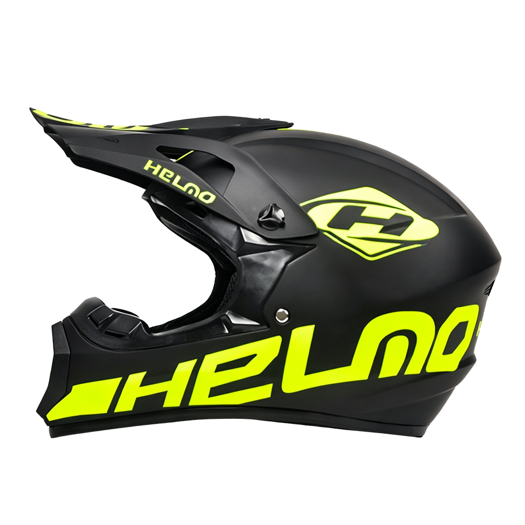 MIHAYO Off-Road Helmet-Black/Neon Yellow