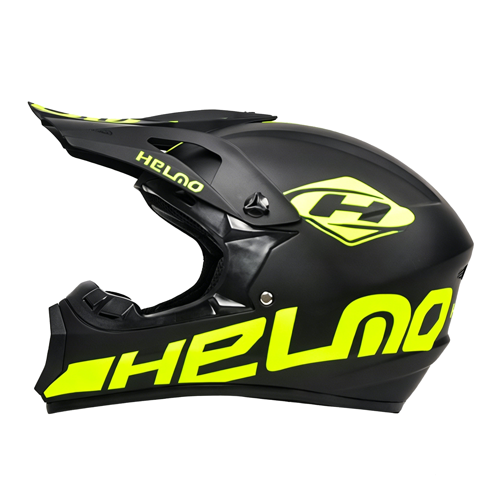MIHAYO Off-Road Helmet-Black/Neon Yellow