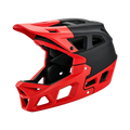 MIHAYO Full-Face Helmet-Black/Flame Red