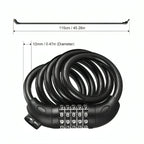 MIHAYO Anti-Theft Combination Cable Lock